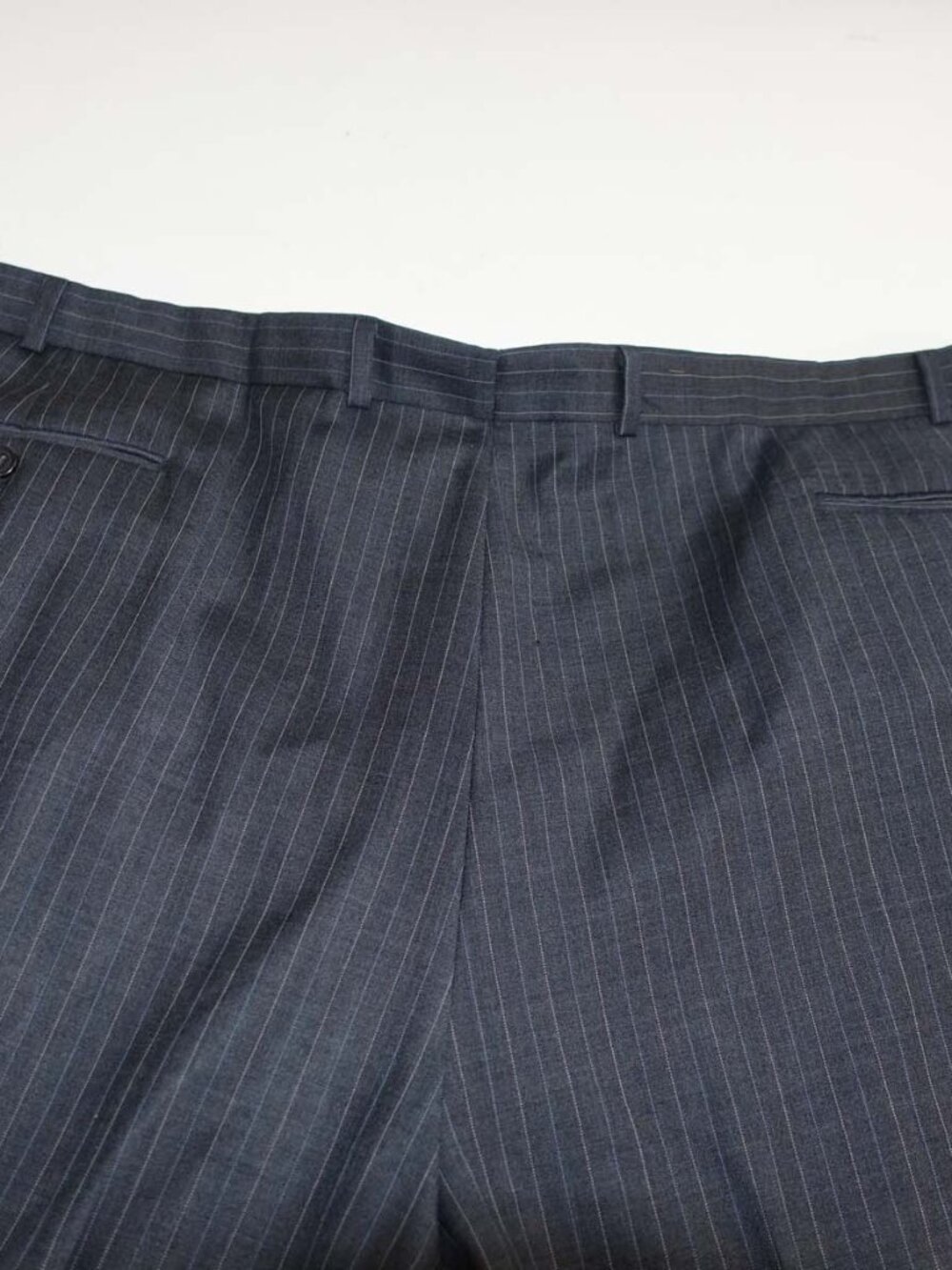 Lauren Ralph Lauren Men's 2 Button Suit Size 52 Regular 48 x 30 Charcoal Gray R - Picture 5 of 13